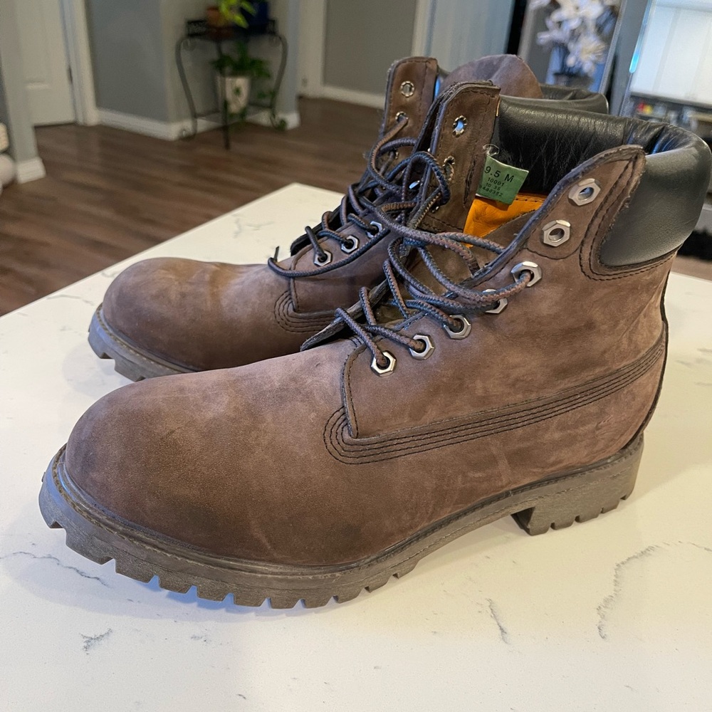 Men's Brown Leather Boots